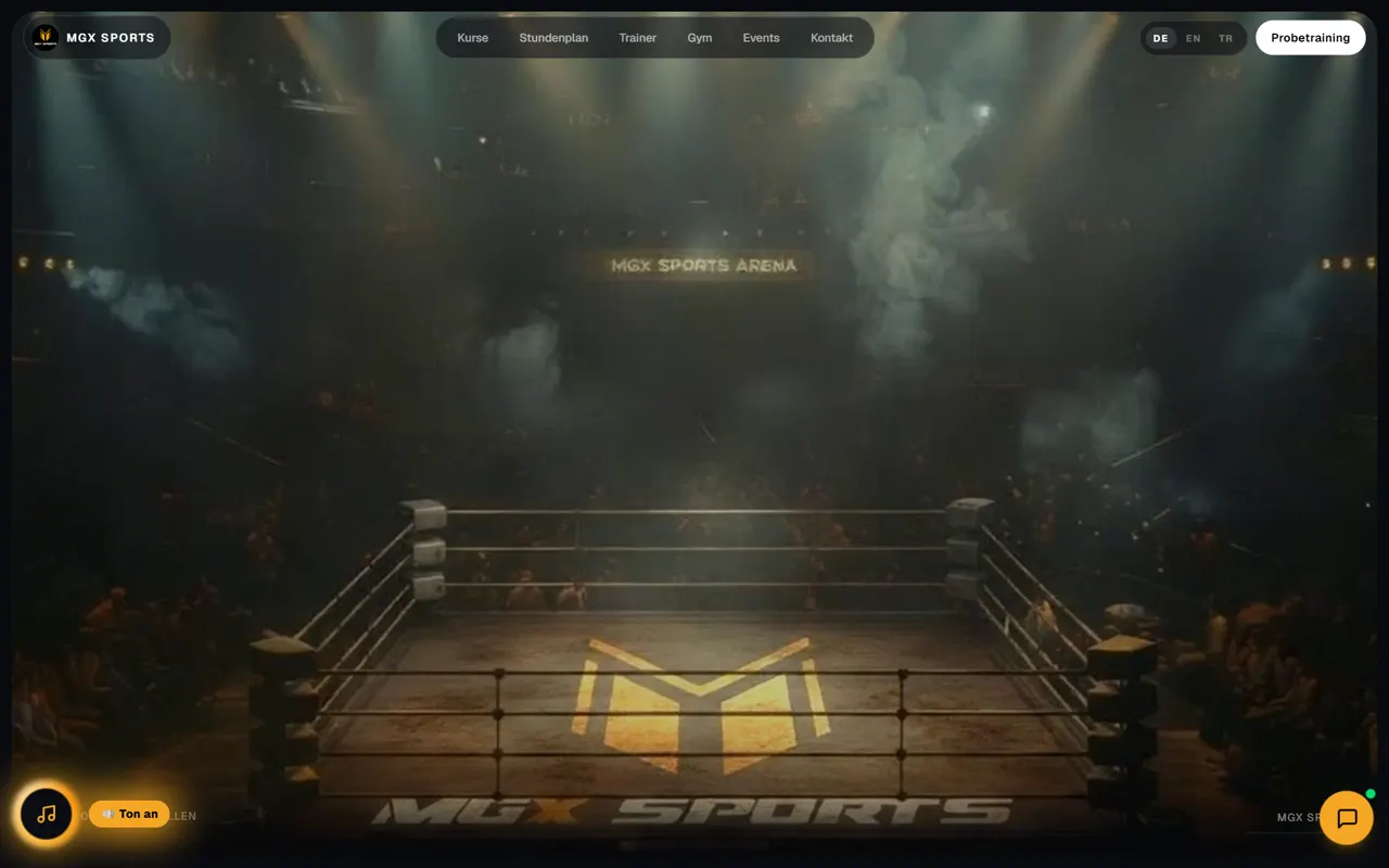 MGX Sports: cinematischer Auftritt für ein Kampfsport-Studio in Hamburg